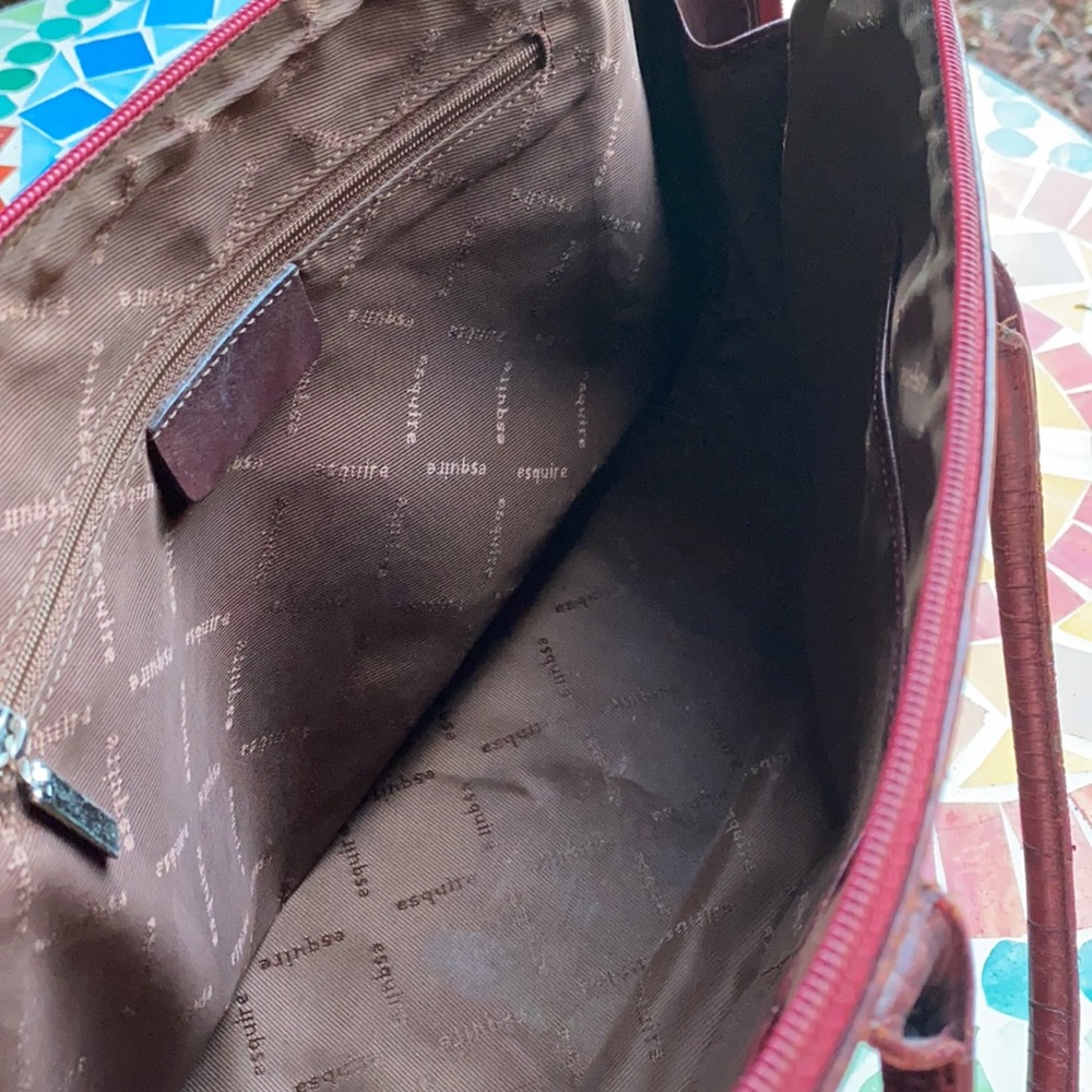Red Handbag used - Picture 3 of 4